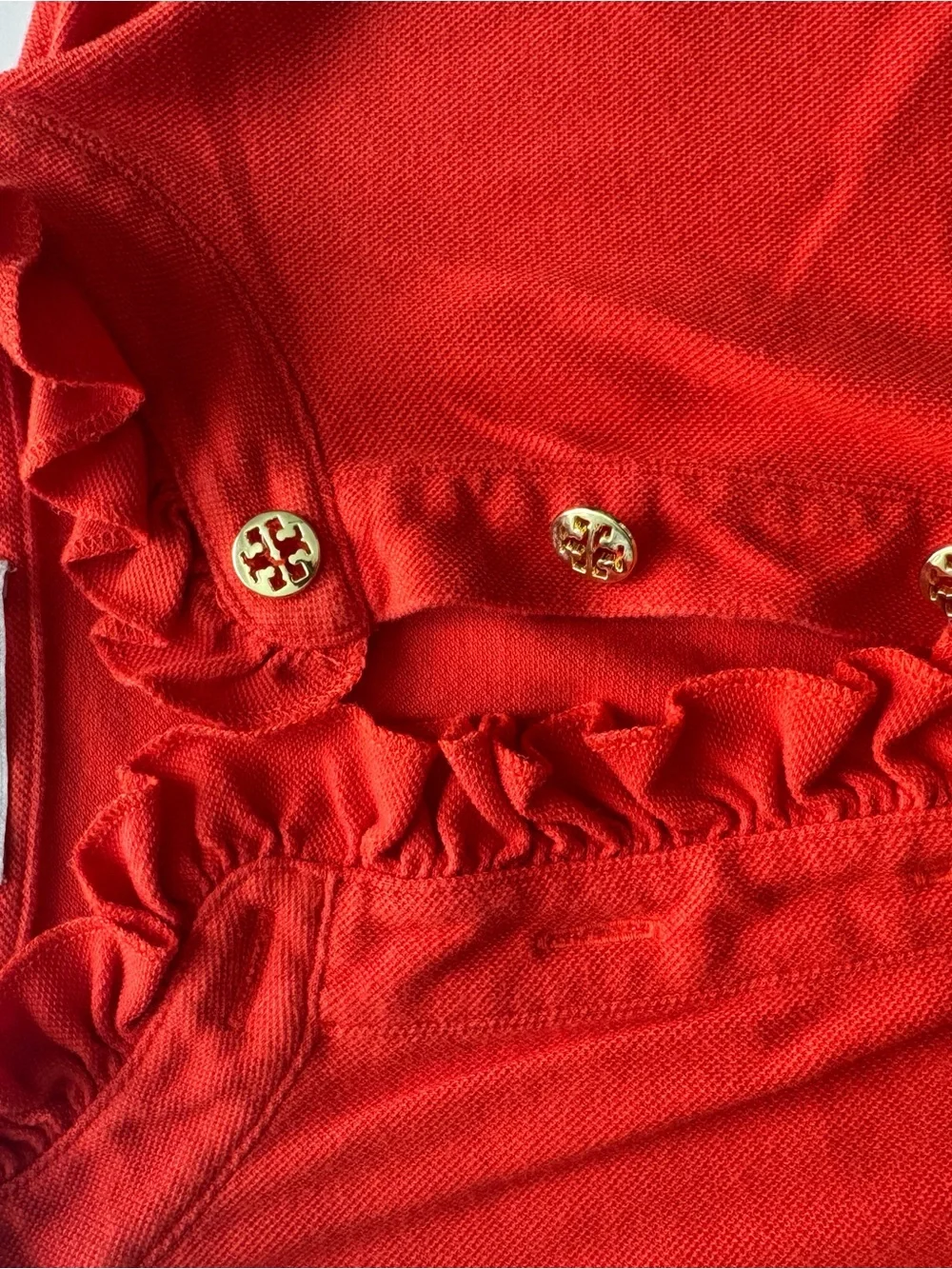 Tory Burch buttons styling